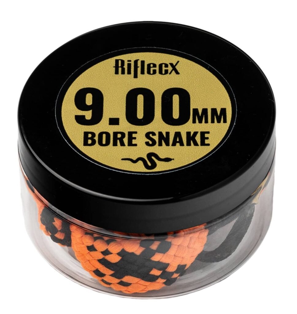 RifleCX Bore Snake 9mm, .357, .38